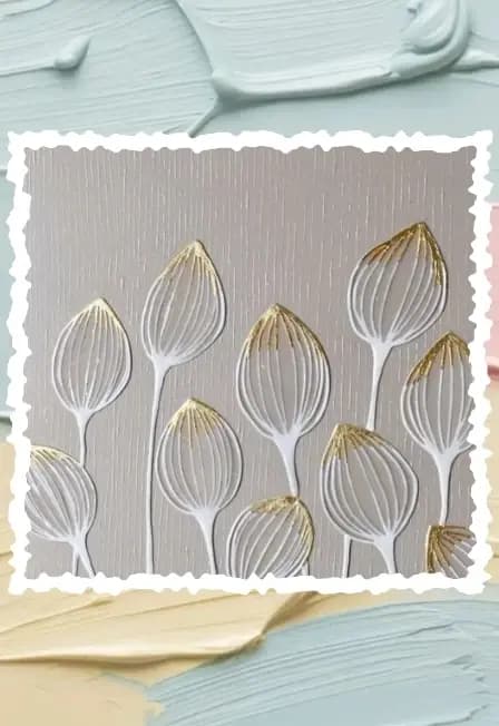 Объёмная интерьерная картина. Мастер-класс по текстурной живописи для детей и взрослых