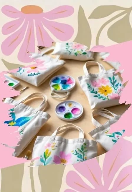 Роспись шопера. Мастер-класс для детей и взрослых