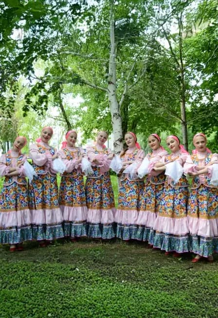 Открытая репетиция "Один день из жизни детской студии народного искусства "Забава"