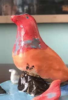 Птичка-невеличка. Музейное занятие по лепке