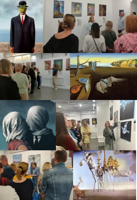 Выставка репродукций картин "Дали и Магритт. Игра с реальностью" Самара