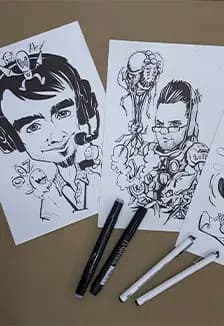 Шаржированный портрет. Мастер-класс