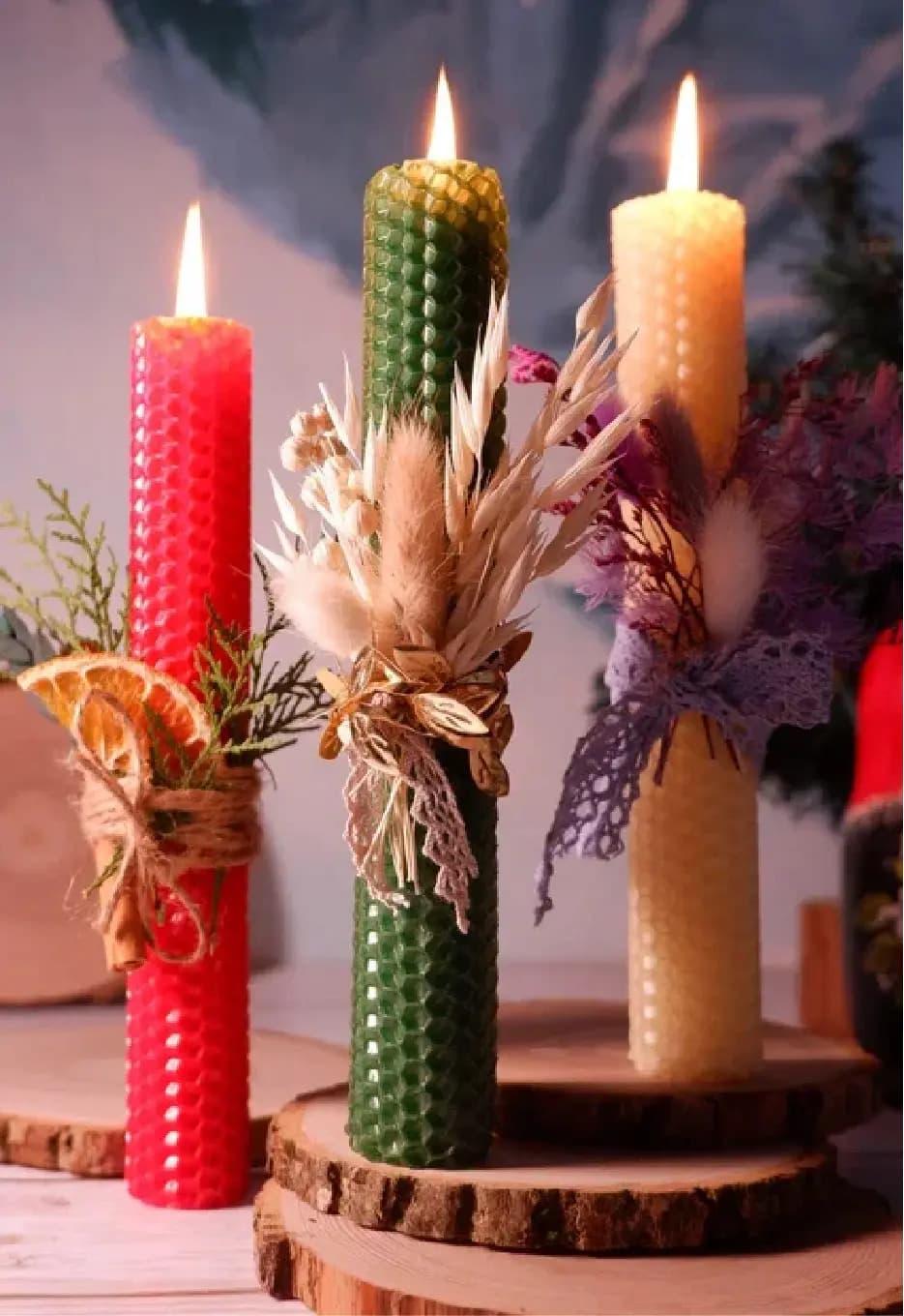 Мастер-класс "Создание особой свечи из вощины"