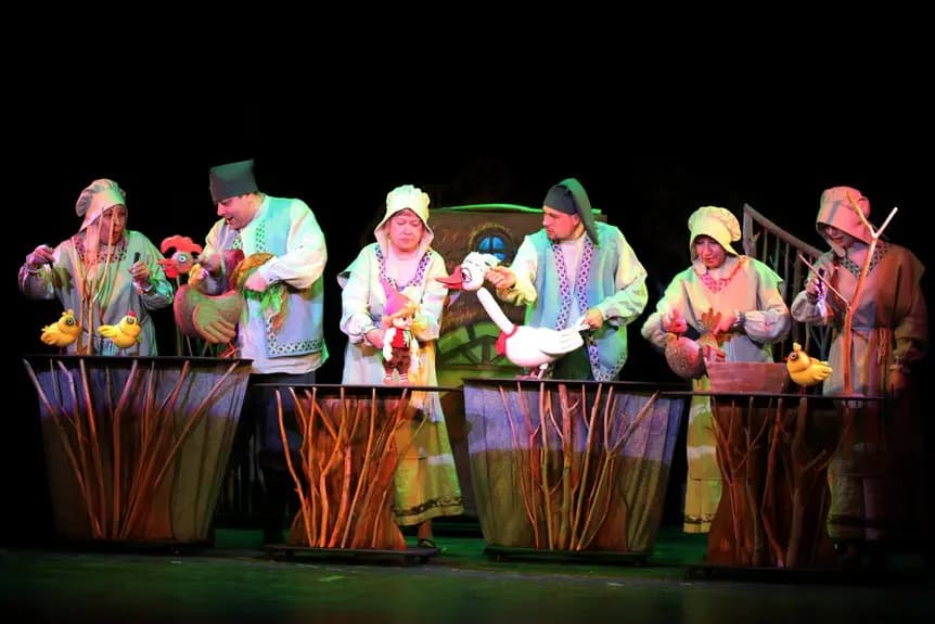 Невероятное путешествие Нильса с дикими гусями (Театр кукол им. Светильникова)