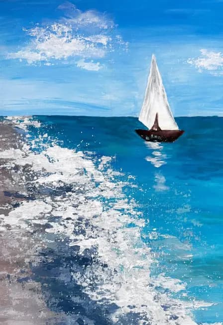 Мастер-класс по акриловой живописи