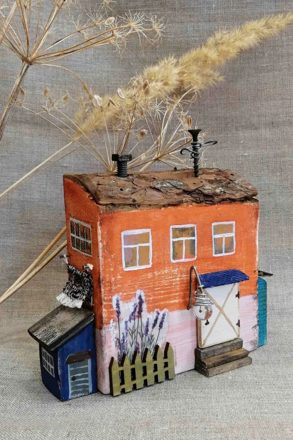 Деревянный домик. Мастер-класс