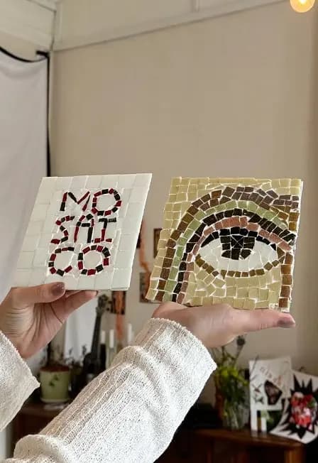 Панно/Мозаика Зеркало: Мастер-класс