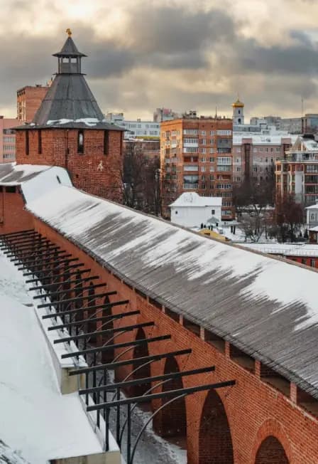 Экскурсия по стене нижегородского кремля