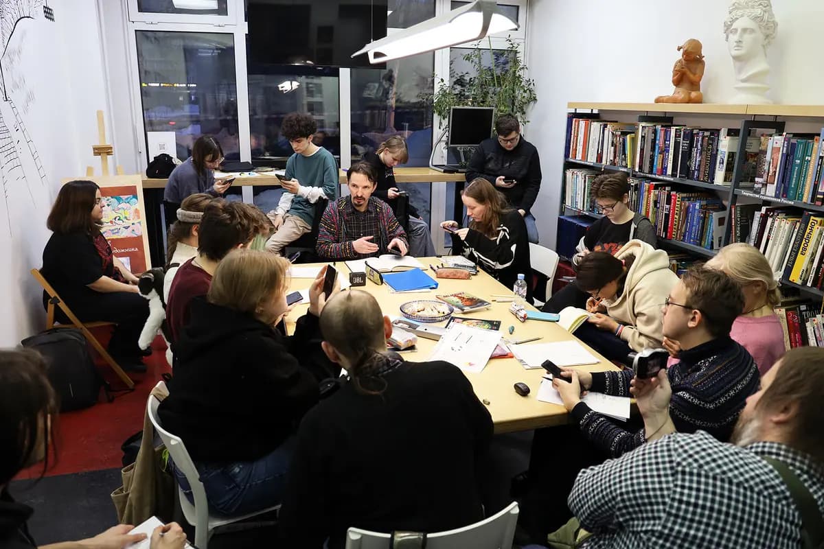 Создание комикса (Российская государственная библиотека для молодежи)