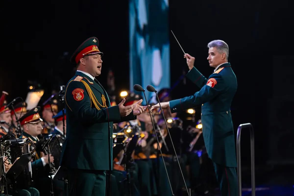 Ансамбль им. Александрова. Песни военных лет (Зелёный театр ВДНХ)