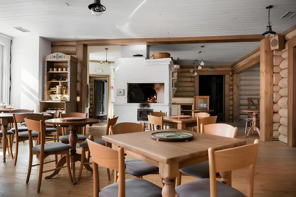 Печём калачи в русской печи (Дом на Пушкина, 24)