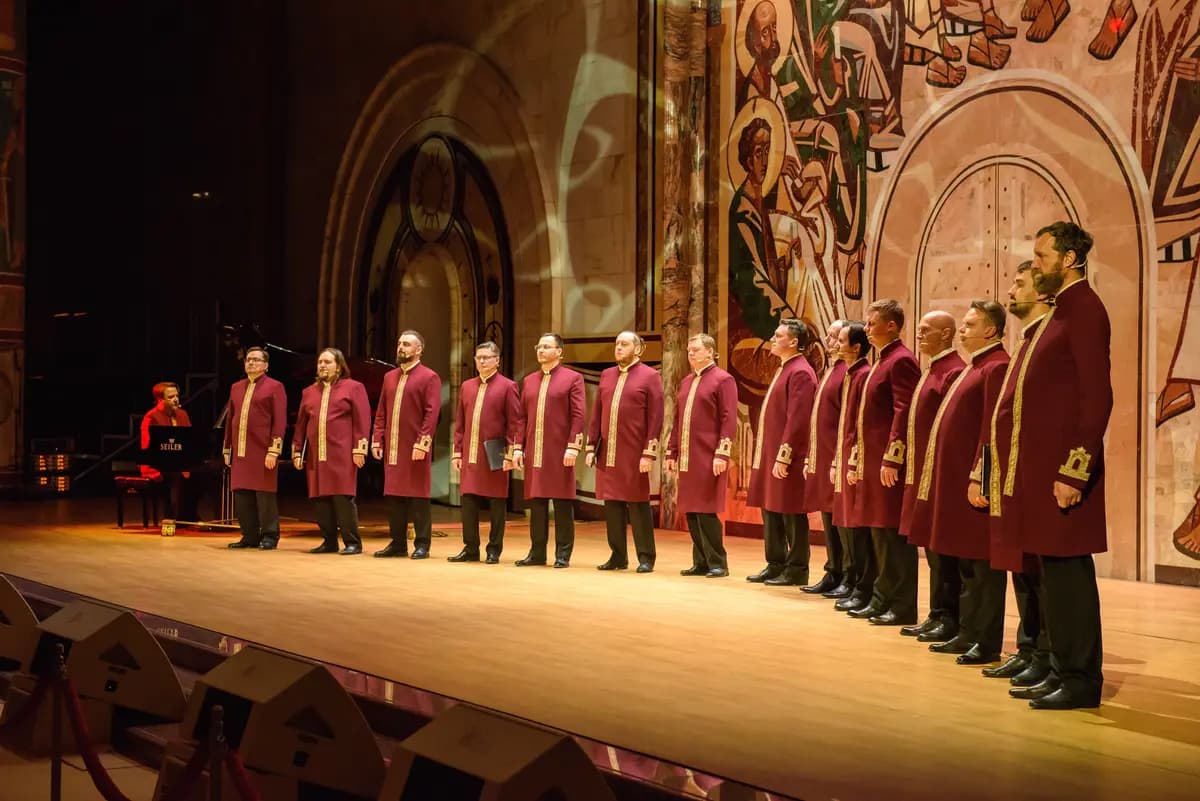 Хор Валаамского монастыря (Храм Христа Спасителя. Зал Церковных Соборов)