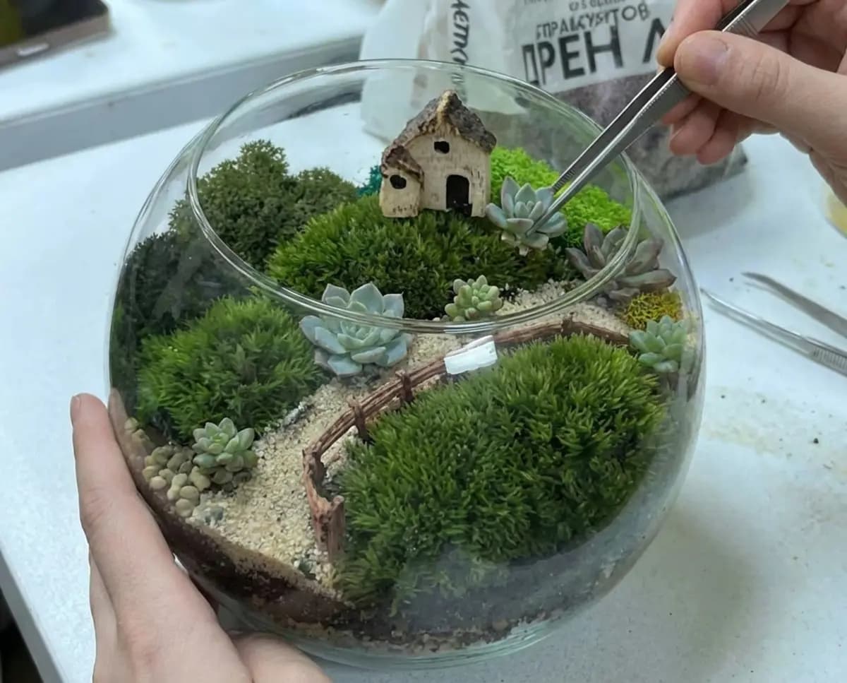 Мастерская миниатюр. Флорариумы (Дом художника)