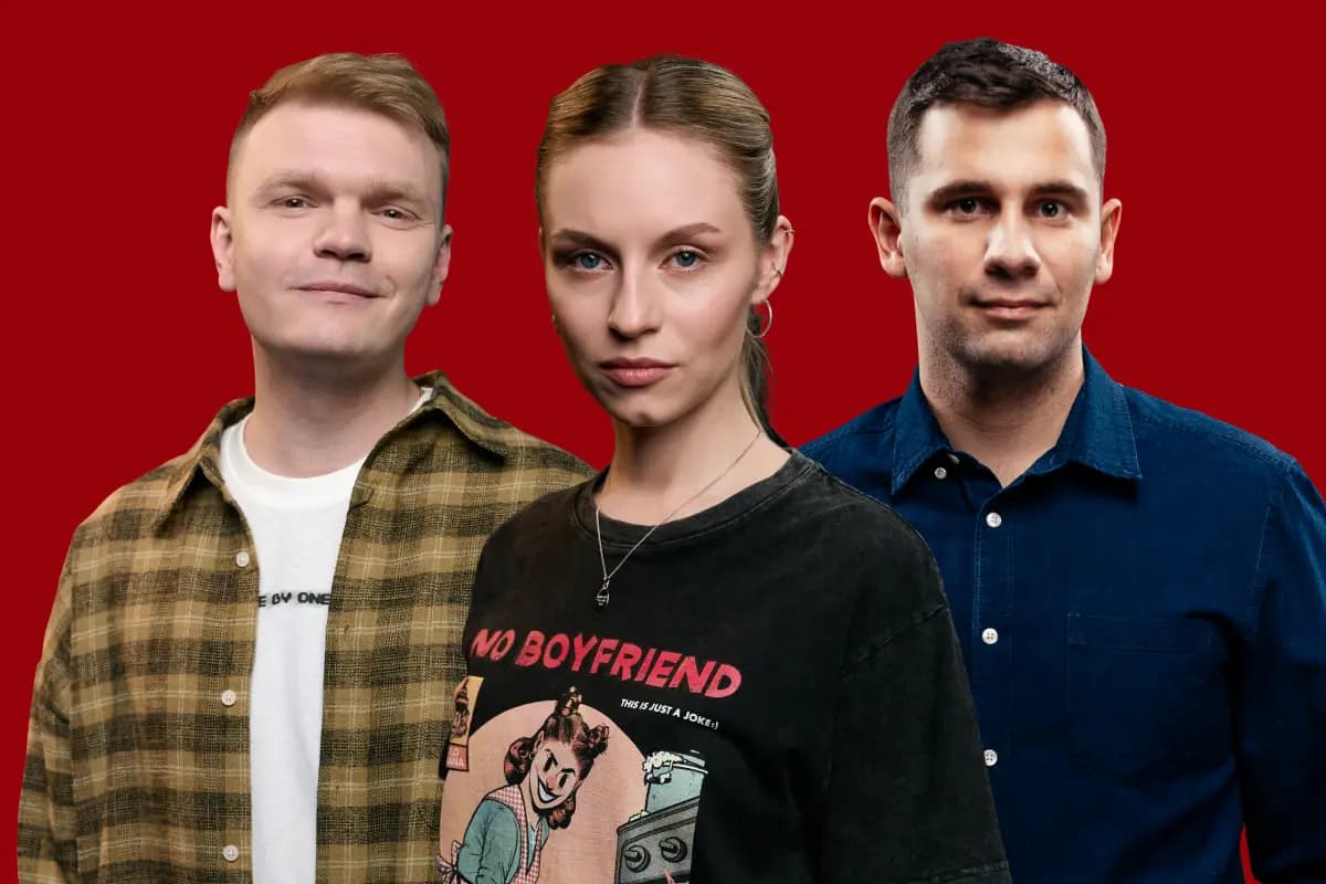 Игорь Пименов, Миша Переходько и Валерия Денисова (Дом печати)