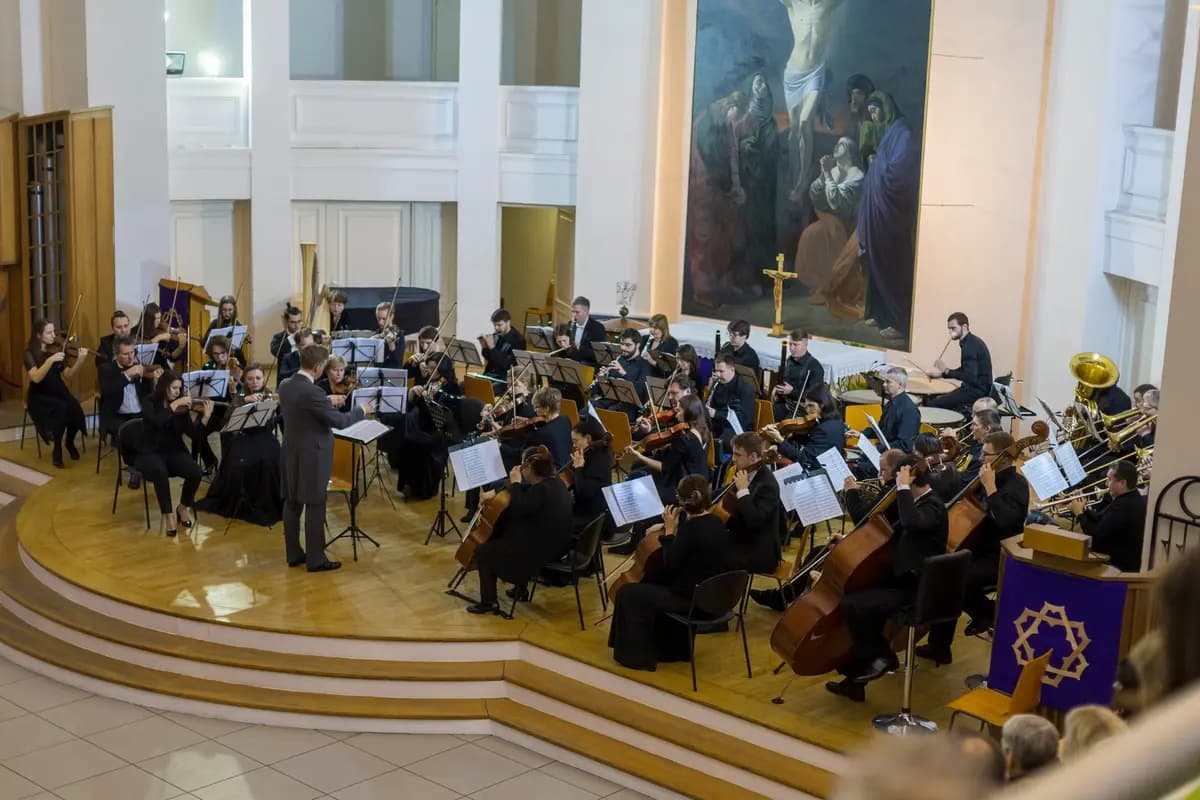 Моцарт. Орган с симфоническим оркестром (Петрикирхе)