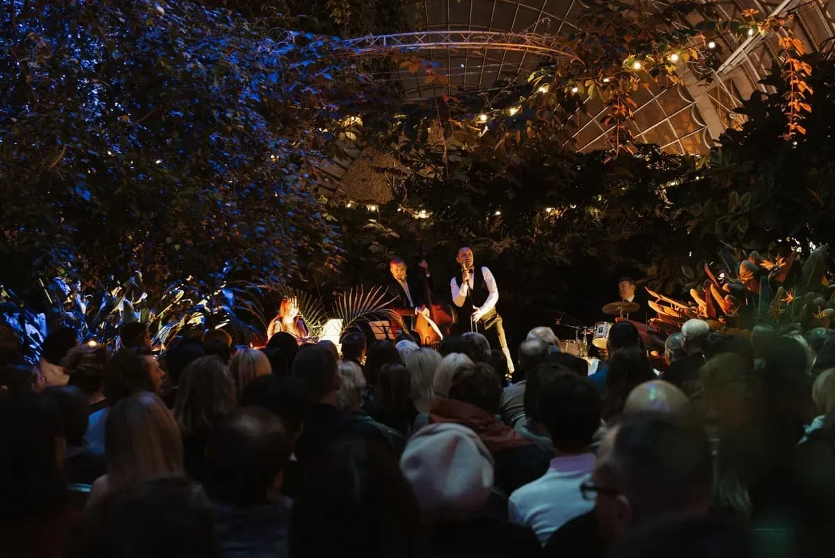 Магия свечей. Фрэнк Синатра. Джаз в оранжерее (Оранжерея Таврического сада)