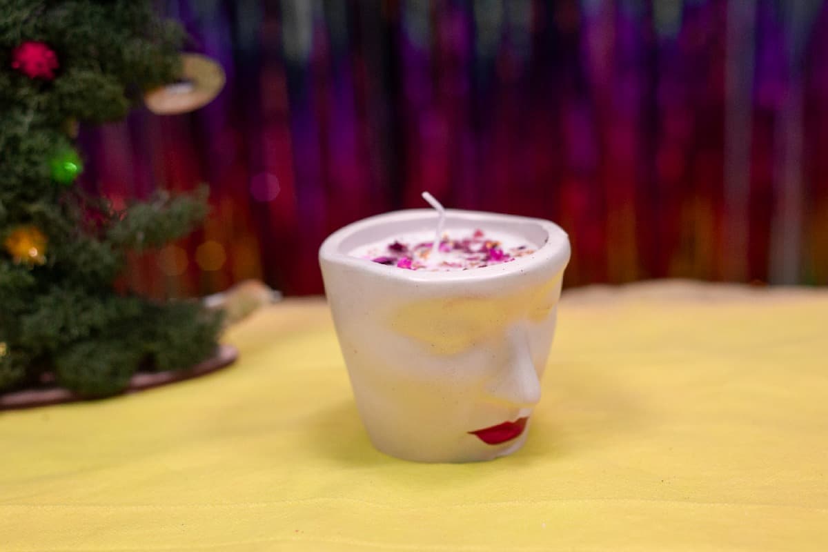 Творим уют в дуэте: свеча в гипсовом кашпо, как отражение индивидуальности (Арт-студия в Фокусе)