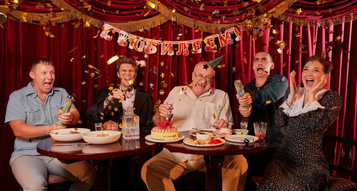 Юбилей отца (Abbey Players)