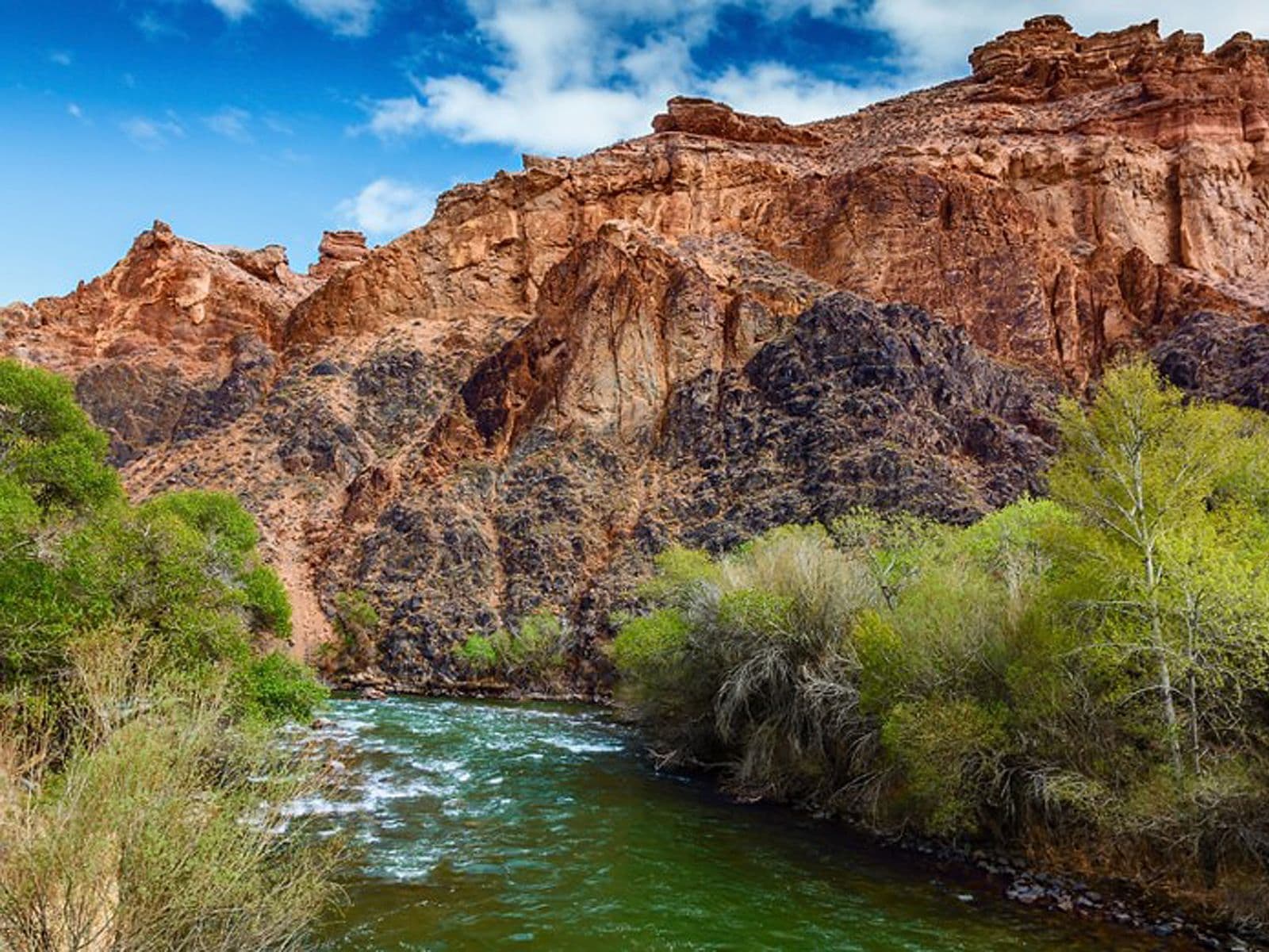Чарынский каньон: «Куртогай» + «Долина Замков». (Чарынский каньон)