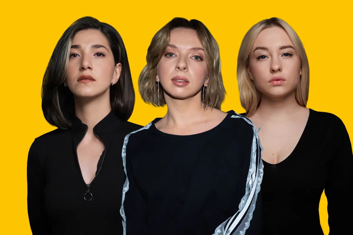 Найка Казиева, Виктория Македонская и Катя Котофеева (StandUp Cafe)