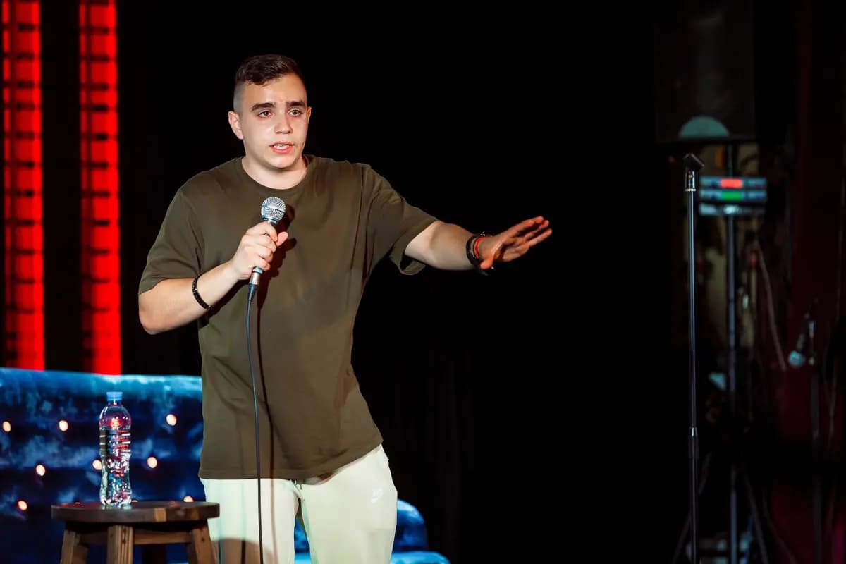 Гассан Джабер и Никита Пересветов (Воронежский стендап клуб)