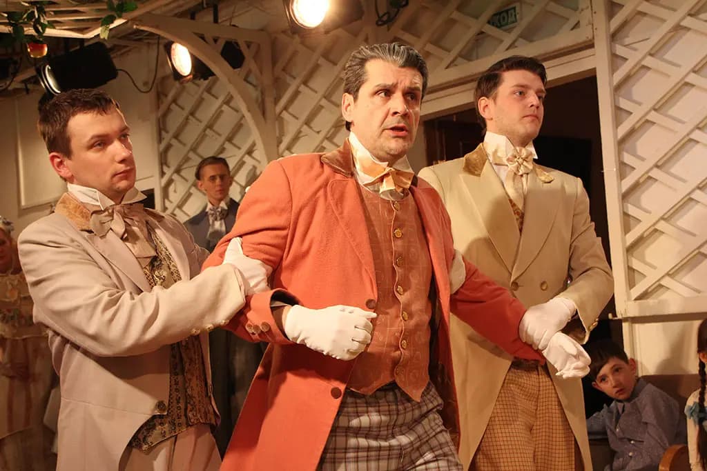 Сватовство по-московски. Второе (Бенефис)