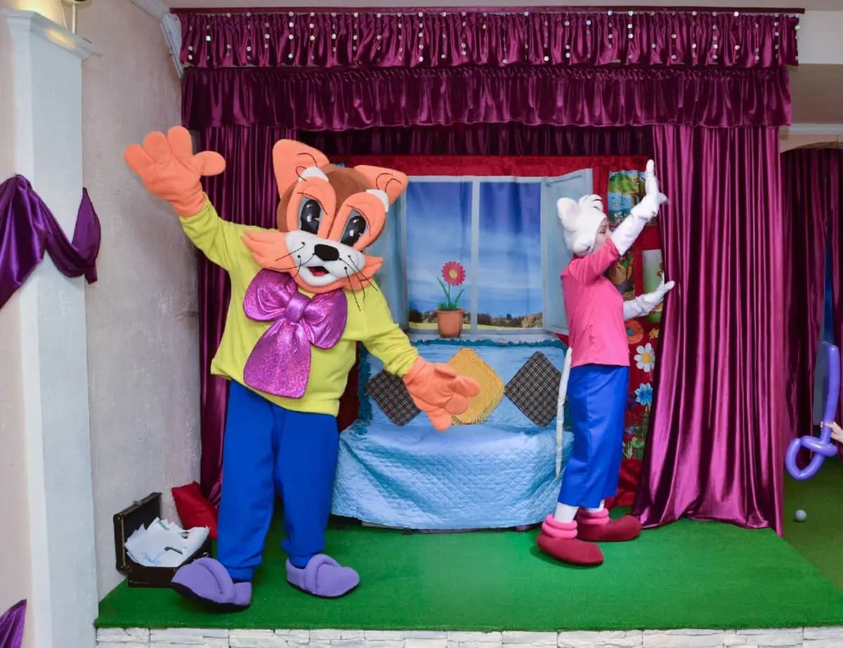 В гостях у кота Леопольда (ПапинМамин.рф)