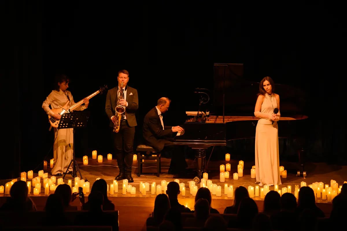 Джаз в музее Пушкина при свечах (Музей Пушкина)