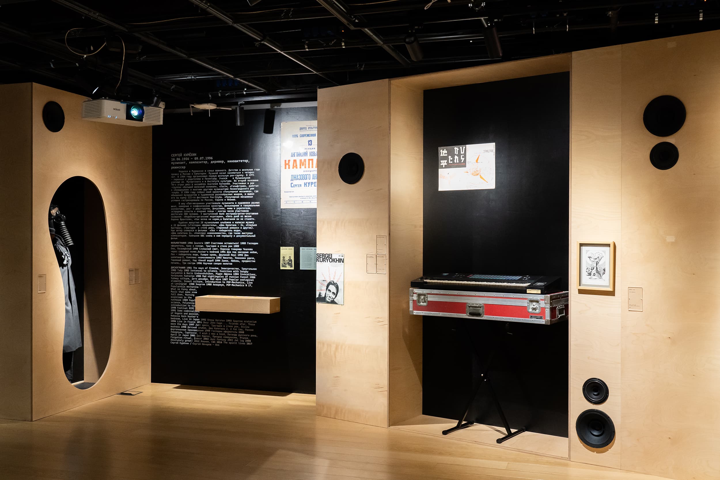 Медиация по экспозиции, посвящённой Сергею Курёхину в формате музыкальной гостиной (Центр современного искусства им. Сергея Курёхина)