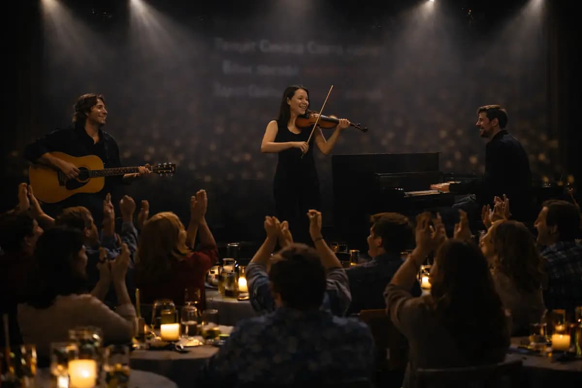 Хоровое караоке с камерным оркестром (Сплетни бар by Anna Asti)