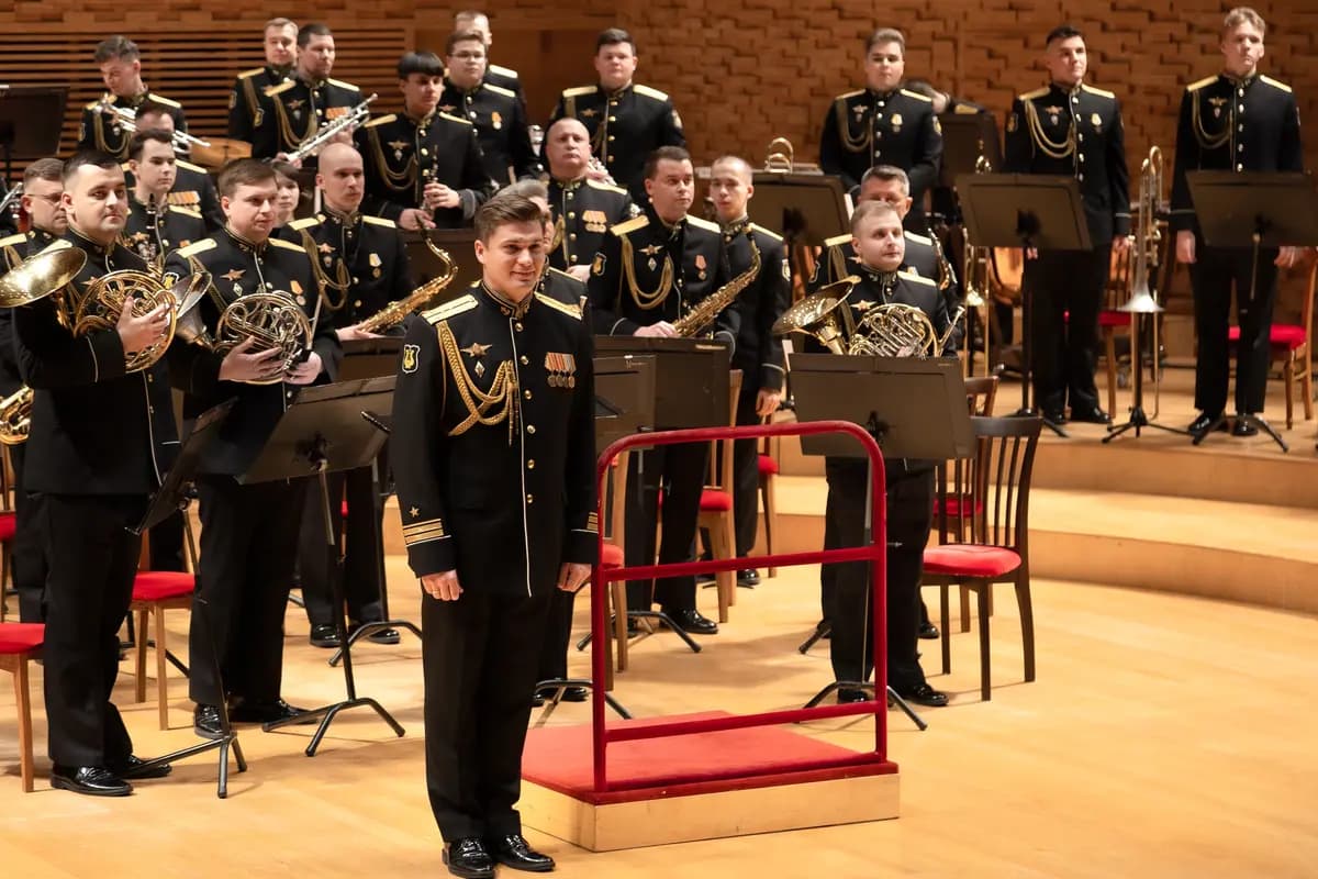 Новогодний концерт Адмиралтейского оркестра (Концертный зал у Финляндского)