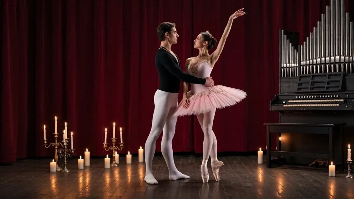 Балет при свечах. Белое адажио (Лебединое), «Лебедь» Сен-Санса (Шведская церковь Святой Екатерины)