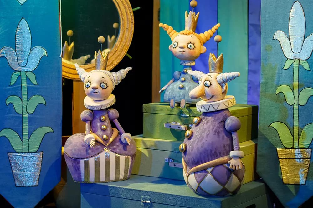 Сказка о капризной принцессе и короле лягушек (Кукольный театр сказки)