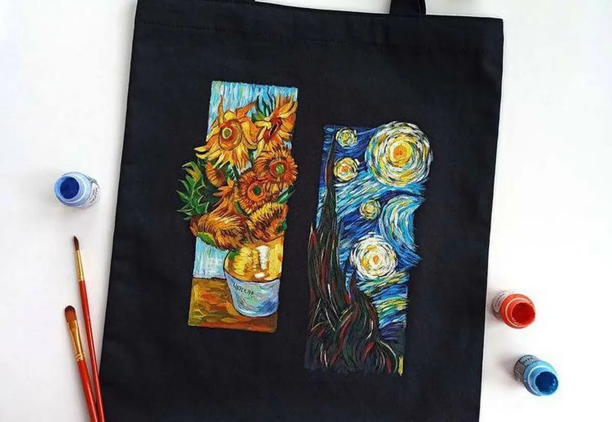 Роспись шоппера (Музей изобразительных искусств)