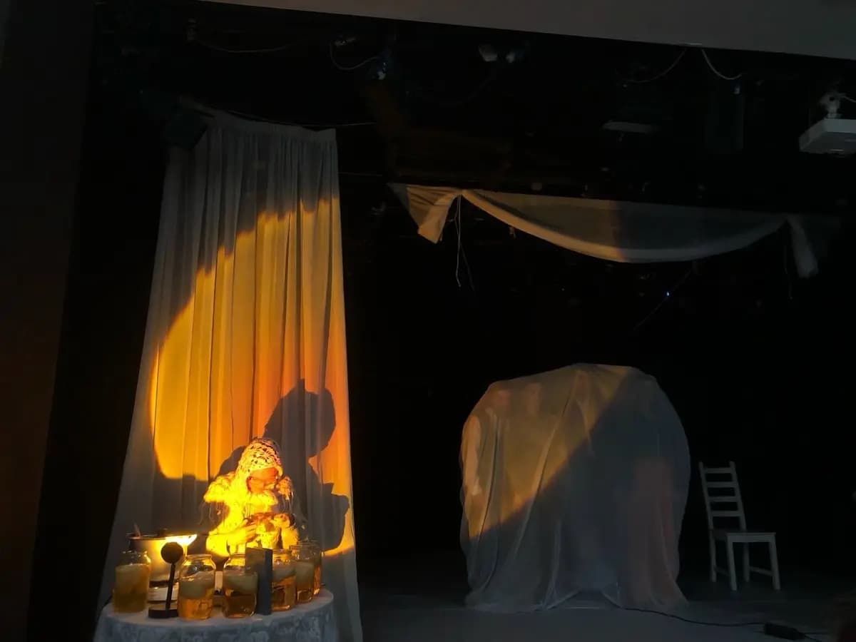 В сапоге у бабки играл фокстрот (Учебный театр ЕГТИ)