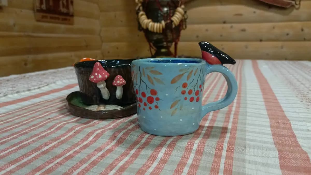 Создание керамической кружки (Музей истории Хлынова)