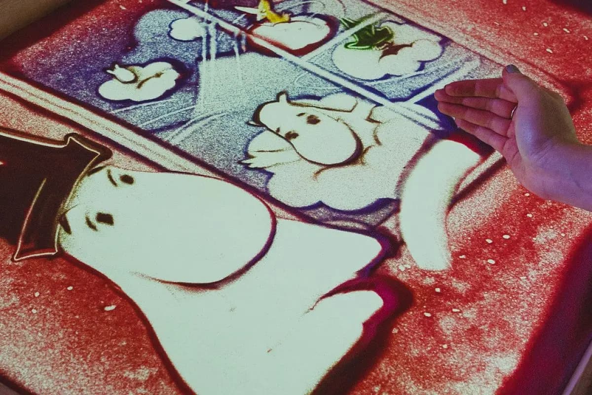 Сказка с органом и песочной анимацией. Муми-тролли. Шляпа волшебника (Музей Пушкина)