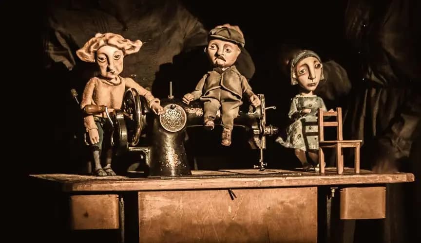 Жена мужа в Париж провожала (Театр кукол им. Образцова)