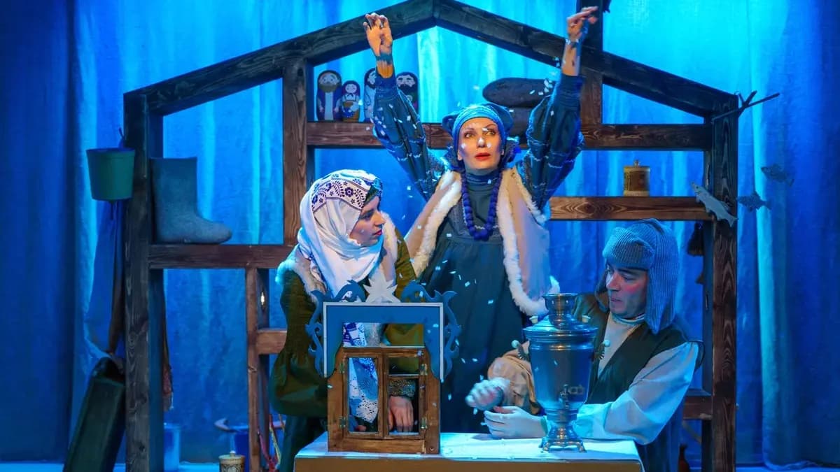 Лисичка со скалочкой (Театр кукол «Теремок»)