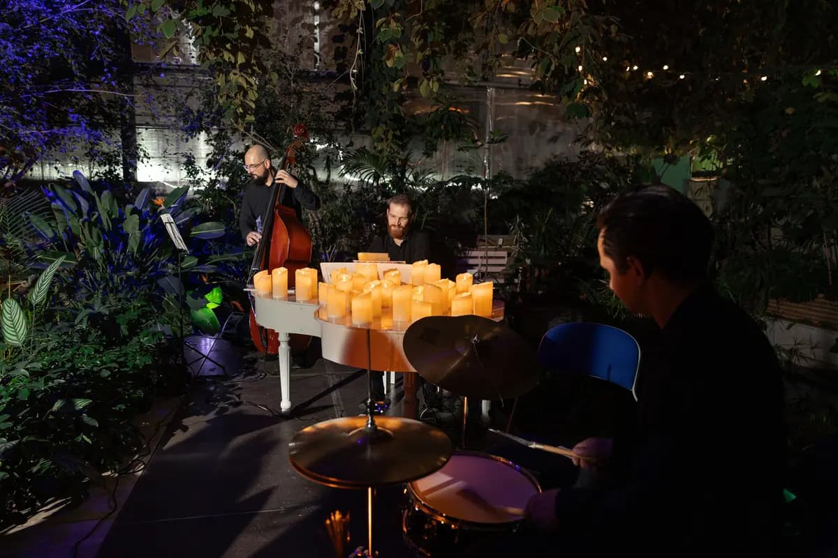 Магия свечей. Лаунж джаз (Оранжерея Таврического сада)