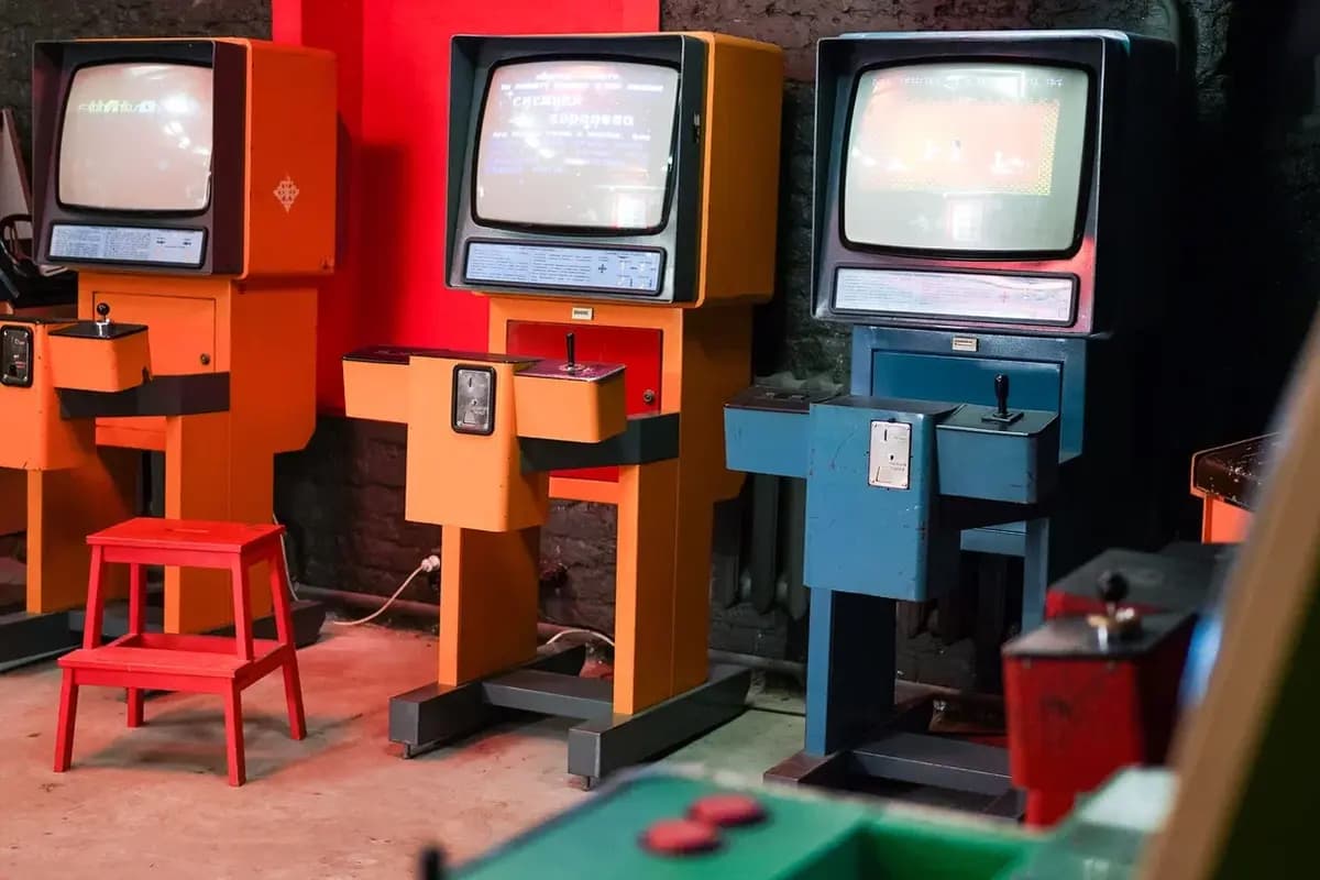 Экспозиция музея советских игровых автоматов (Музей советских игровых автоматов)