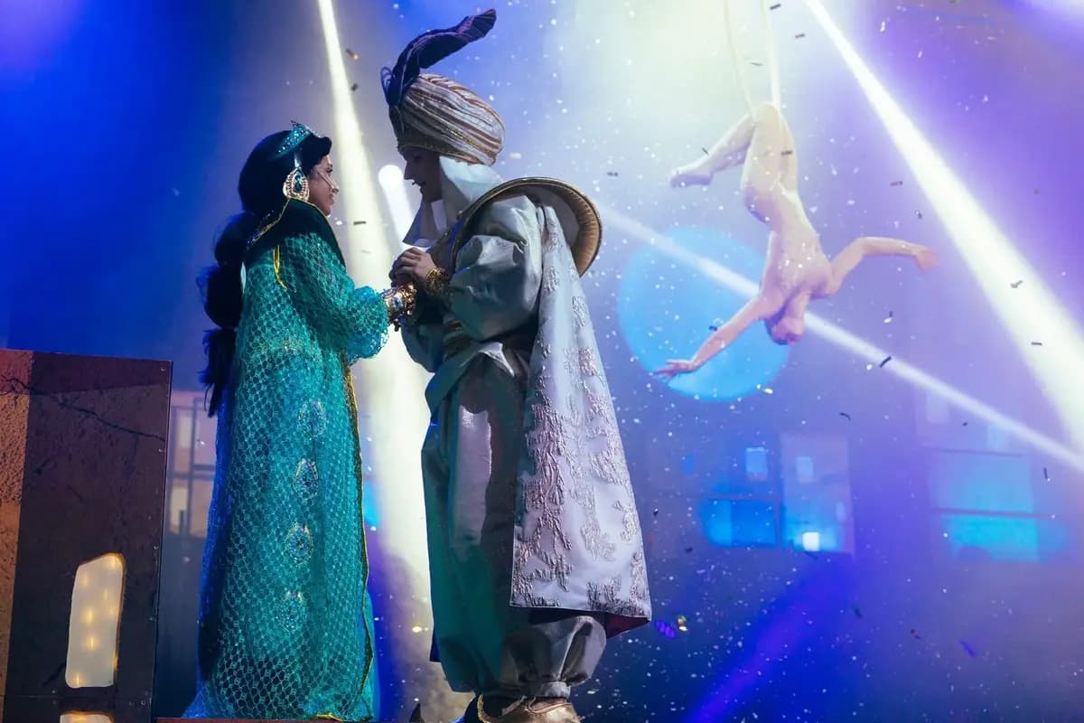 Волшебная лампа Аладдина