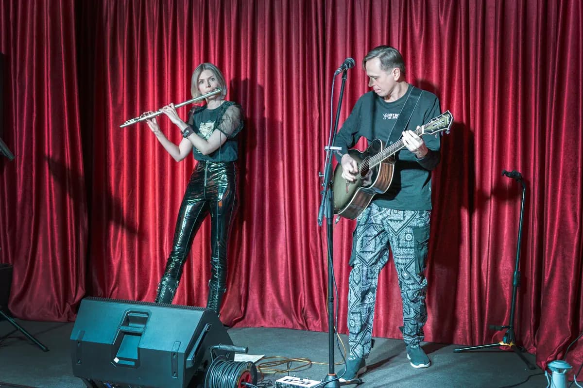 Дмитрий Дубров и Алла Лужецкая (Афалина)