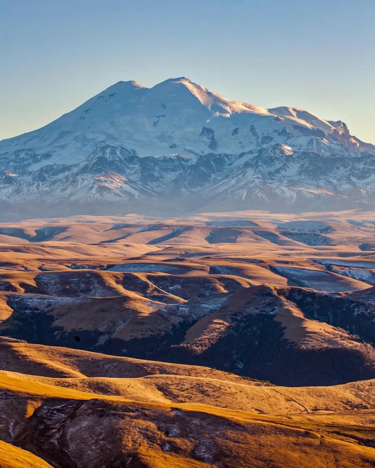 Встретить рассвет на плато Бермамыт (Плато Бермамыт на рассвете)