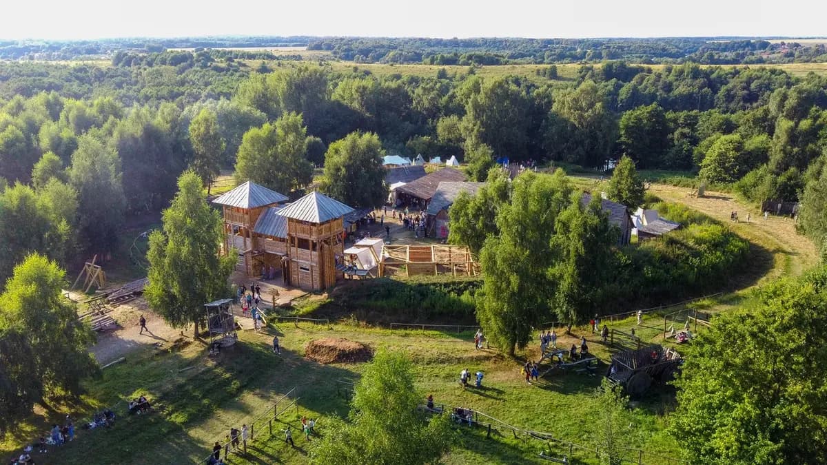 День с викингами (Деревня викингов Кауп (Романово))