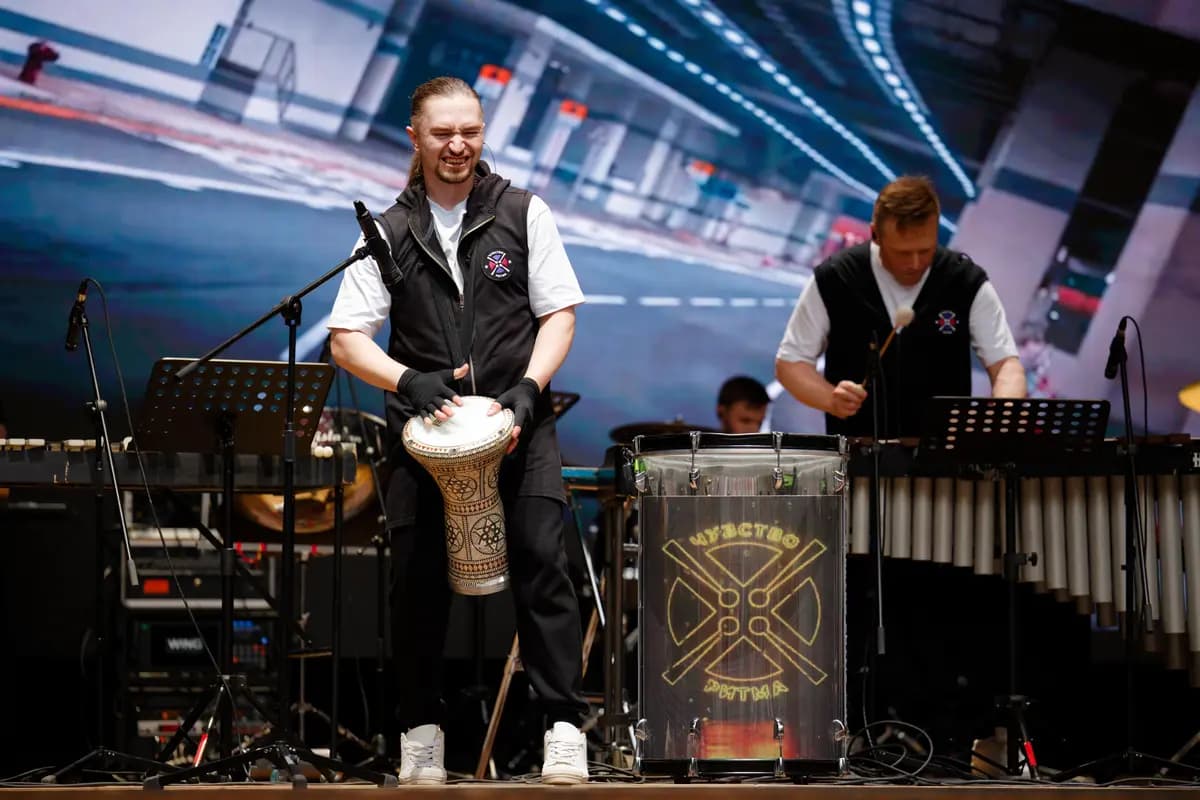 Шоу барабанщиков «Чувство ритма». Гиперзвук (ДКЖ)