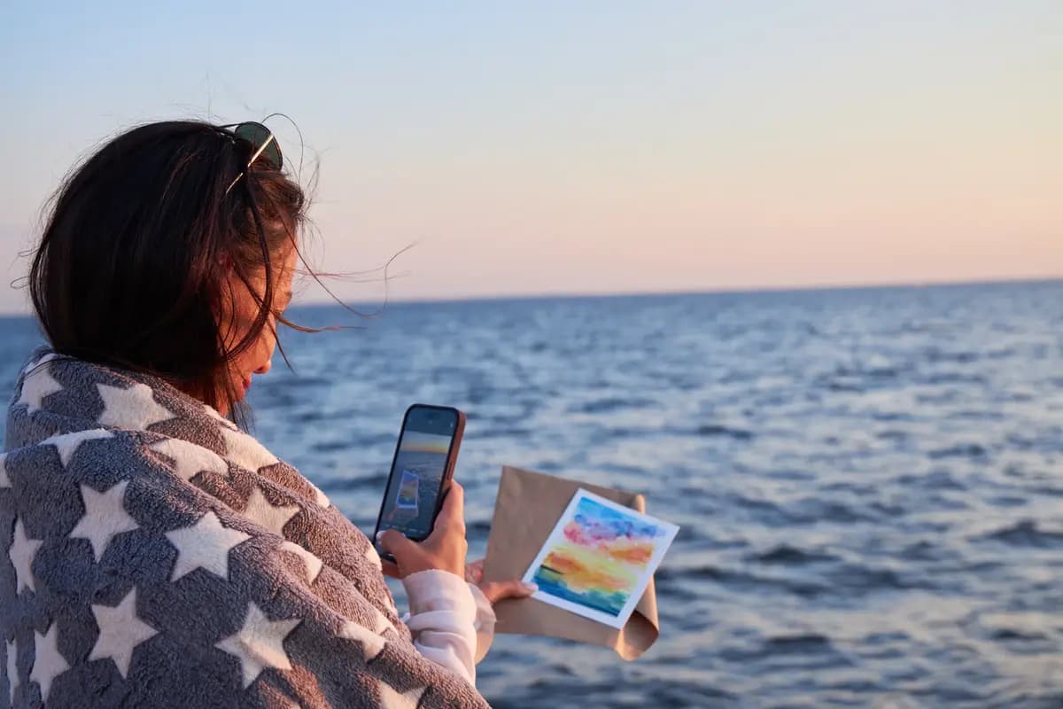 Рисуем в море акварелью — приключение на парусной яхте (Речной яхт-клуб)