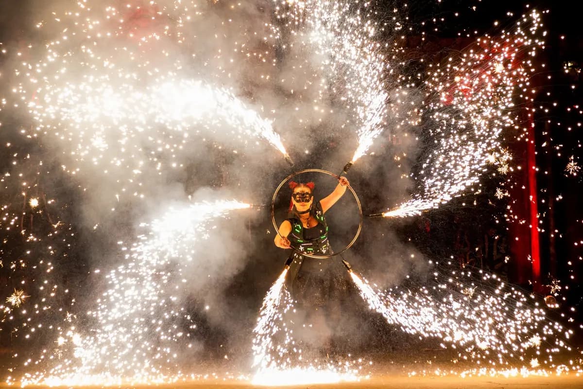 Вселенский карнавал огня (Парк киноприключений «Мастер Панин»)