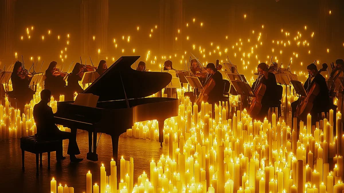 Оркестр CAGMO. Саундтреки Эйнауди. Концерт при свечах (ДК «Ростсельмаш»)