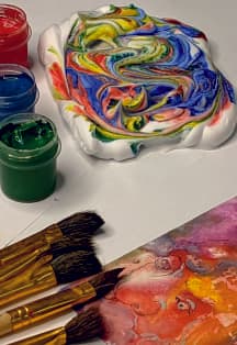 Творческий мастер-класс «Пенные фантазии»